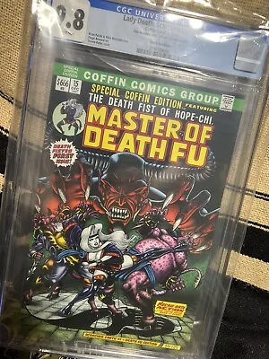 Buy Lady Death Scorched Earth #1 CGC Graded Homage Cover Shang Chi First Appearance • 126.15£