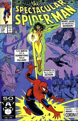 Buy Spectacular Spider-Man Peter Parker #176 FN 1991 Stock Image • 5.66£