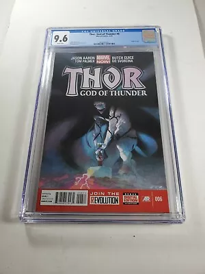 Buy Marvel Comics 1st Printing KEY Thor: God Of Thunder #6 CGC 9.6 NM+ Gorr Origin! • 118.33£
