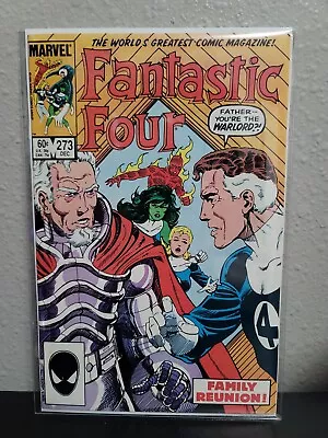 Buy Fantastic Four #273 1st Appearance Of Nathaniel Richards Marvel Comics 1984 273 • 12.87£