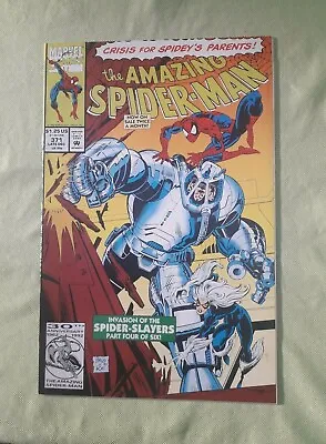 Buy The Amazing Spider-Man #371 ''Invasion Of The Spider-Slayers Pt 4  VFN (8.0)  • 7.50£