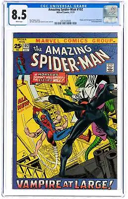 Buy Amazing Spider-Man 102 CGC 8.5 • 242.27£