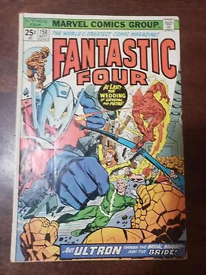 Buy Fantastic Four 150 (1974) - Ultron, Avengers - Average Grade • 4.73£