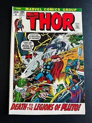 Buy Thor #199 - 1st Appearance Of Ego-Prime (Marvel, 1972) F/VF • 27.66£