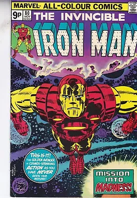 Buy Marvel Comics Iron Man Vol. 1 #80 Nov 1975 Fast P&p Same Day Dispatch • 18.99£