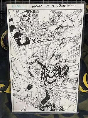 Buy AQUAMAN ISSUE 50 PAGE 19 BRETT BOOTH PENCILS & NORM RAPMUND INKS ON 11 X 17 • 119.15£