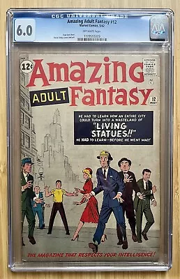 Buy Amazing Adult Fantasy #12 (1962) CGC 6.0 Stan Lee & Steve Ditko Pre Spider-Man • 325£