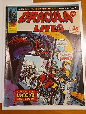 Buy Dracula Lives #22 Mar 1975 Good- 1.8 Reprints Tomb Of Dracula #11 • 3.50£