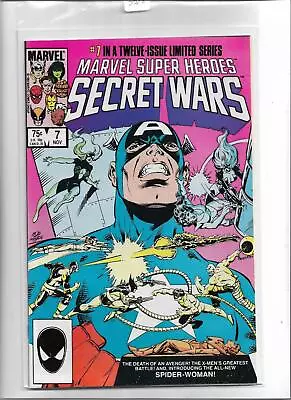 Buy Marvel Super Heroes Secret Wars #7 1984 Near Mint- 9.2 3378 Spider-woman • 15.74£