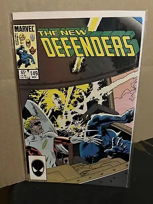 Buy Defenders 149 🔥1985 BEAST Angel ICEMAN Valkyrie🔥Copper Marvel Comics🔥VF- • 5.53£
