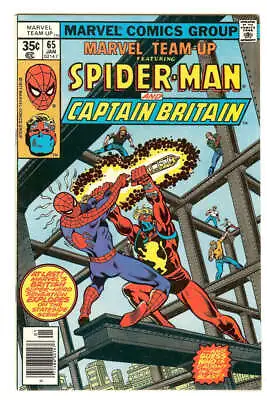 Buy Marvel Team-up #65 6.5 // 1st Us Appearance Of Captain Britain • 39.42£