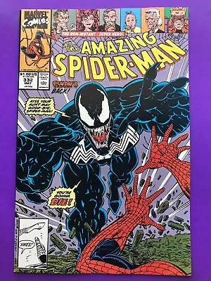 Buy Amazing Spider-man #332 Nm+ 9.6 High Grade Copper Age Marvel Key • 39.80£