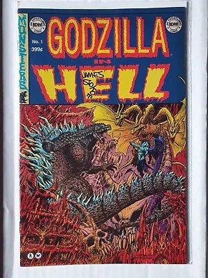 Buy GODZILLA IN HELL #1 Rare Homage Subscription Variant Signed By James Stokoe • 95£