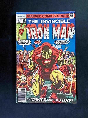 Buy Iron Man #96  Marvel Comics 1977 VG+ Newsstand • 8£