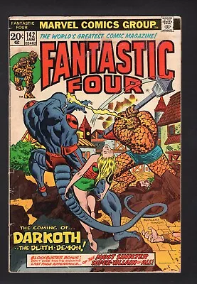 Buy Fantastic Four # 142 Vol. 1 Marvel Comics 73 No Friend Beside Him! VG • 5.53£