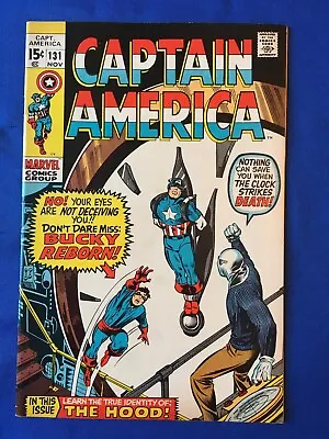 Buy Captain America #131 VFN+ (8.5) MARVEL ( Vol 1 1970) (4) (C) • 30£