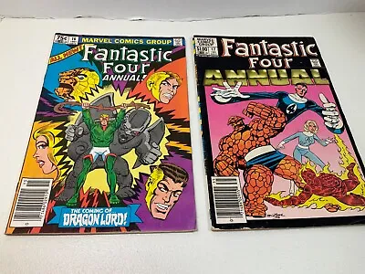 Buy (2) Fantastic Four Annual Comic Books #16 #17 Marvel Comics • 4.21£
