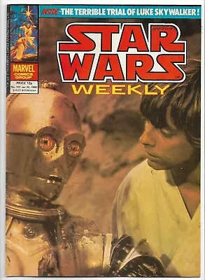 Buy Star Wars Weekly #101 Wraparound Photo Cover VG (1980) Marvel Comics UK • 3.75£