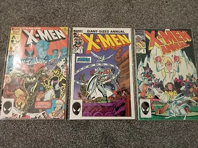 Buy X Men Annuals 8, 9 And 10 From 1980's. All 3 Are Cents Copies In Great Condition • 9.99£