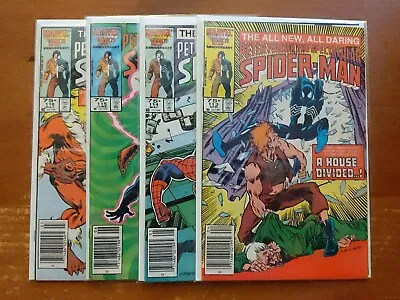 Buy Spectacular Spider-Man # 116 1986 1st Full Foreigner + 113-115 Cameo's Newstand • 27.60£