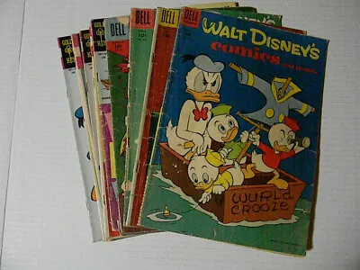Buy 1 WALT DISNEY'S COMICS AND STORIES 11 ISSUE LOT: 177 178 186 Dell GOLD KEY More! • 39.71£