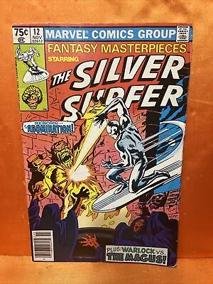Buy Fantasy Masterpieces Starring Silver Surfer #12 Marvel 1980 Stan Lee Warlock • 3.15£