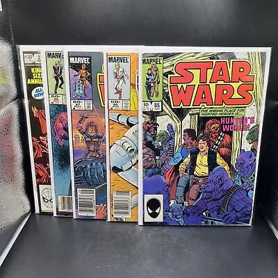 Buy STAR WARS Lot (MARVEL 1978) Issue #’s 85 86 87 89 & King Size Annual 2.(B10)(22) • 32.02£