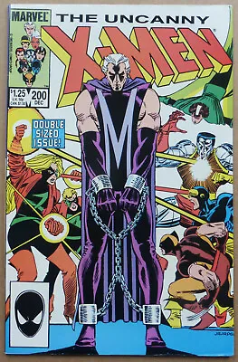 Buy The Uncanny X-men #200, Double Size Issue,  The Trial Of Magneto , Vf/nm. • 20£