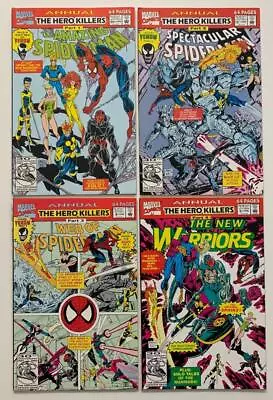 Buy Spider-man Hero Killers Annuals All 4 Parts (Marvel 1992) VF+/- Condition Issues • 24.50£