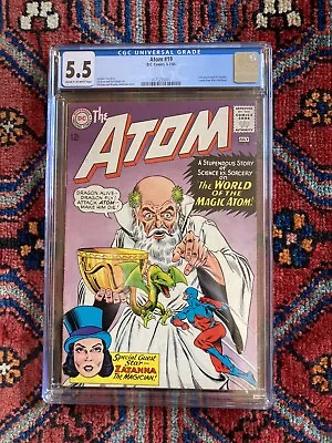 Buy ATOM #19, CGC 5.5 , FINE-, 1965, 1st Appearance Of ZATANNA On Cover! • 101.97£