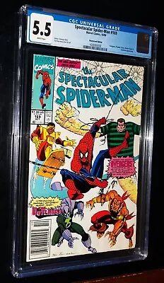 Buy CGC Spectacular Spider-Man #169 1990 Marvel Comics CGC 5.5 Fine- • 26.08£