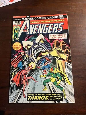 Buy Avengers 125 Classic Thanos Cover MVS In Tact • 24.02£