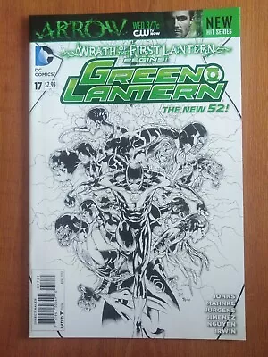 Buy Green Lantern #17 Sketch 1:25 Variant Cover - DC Comics 1st Print New 52  • 8£