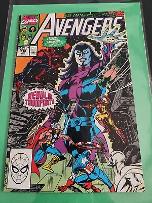 Buy THE AVENGERS Comic - Vol 1 - No 318  Date 06/1990 - Marvel Comic FREE UK POSTAGE • 5.50£