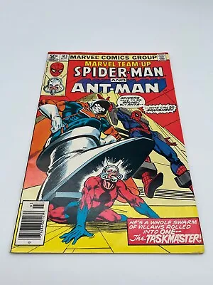Buy Marvel Team Up #103 Spider-Man And Ant-Man 2nd Full Taskmaster 1980 • 19.75£