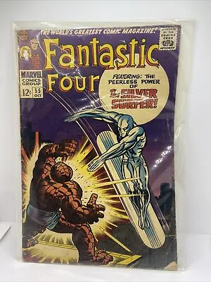Buy Fantastic Four #55 1966 Silver Surfer Stan Lee Jack Kirby Marvel • 56.29£