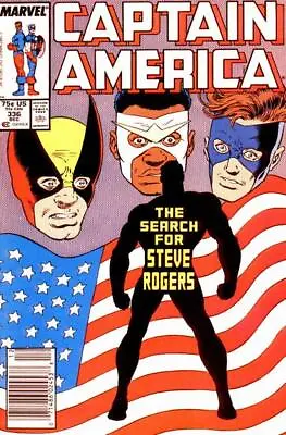 Buy Captain America (1st Series) #336 (Newsstand) FN; Marvel | Mark Gruenwald Mike Z • 2.96£