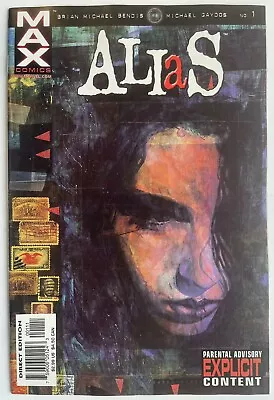Buy Alias #1 (2001) 1st Appearance Jessica Jones Marvel MAX • 54.95£