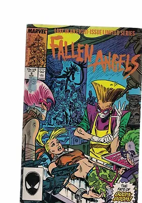 Buy Marvel Comic Fallen Angels No. 8 November  1987 75c USA • 4.99£