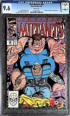 Buy New Mutants #88 Cgc 9.6 White Pages // Marvel Comics 1990 • 55.73£