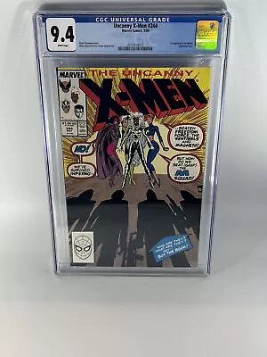 Buy Uncanny X-Men #244 (1989) In 9.4 Near Mint • 51.80£