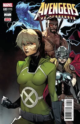 Buy Avengers (2016) #680 VF/NM 3rd Printing Connecting Variant Cover • 3.19£