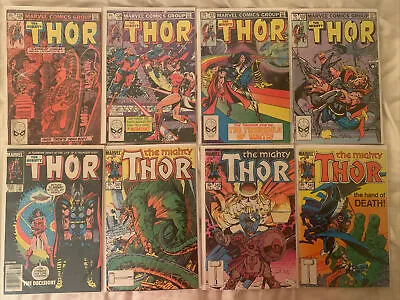Buy The Mighty THOR Issues 326 328 331 332 336 341 342 343 Mixed Lot NICE💥 • 19.95£