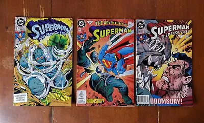 Buy Superman: The Man Of Steel #18-#19 1st App Doomsday/Adventures Of Superman #497 • 15.98£