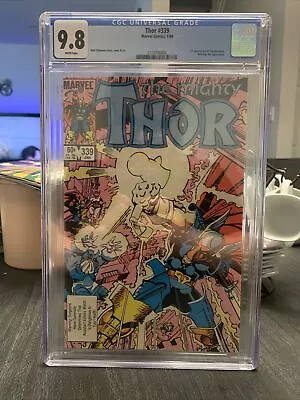 Buy Thor #339 CGC 9.8 White Pages Beta Ray Bill! 1st Appearance Stormbreaker🔥🔥 • 103.93£