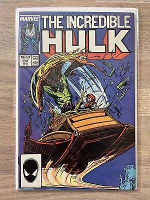 Buy Marvel Comics The Incredible Hulk #331 1987 1st Intelligent Grey • 16.99£