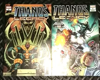 Buy Thanos Legacy #1B, Cosmic Ghost Rider Variant 2nd Print (MARVEL COMICS 2018) • 2.99£