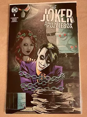 Buy The Joker Presents: A Puzzlebox #1 Megan Hutchison-Cates Trade Variant • 7.45£