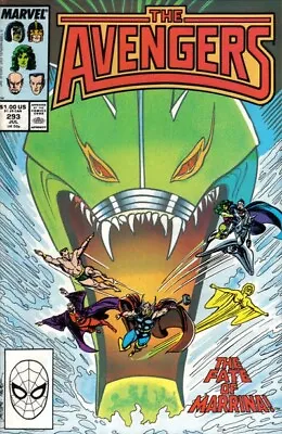 Buy Avengers, The #293 VF Marvel 1988 1st App Chairman Kang | Death Of Marrina • 7.88£