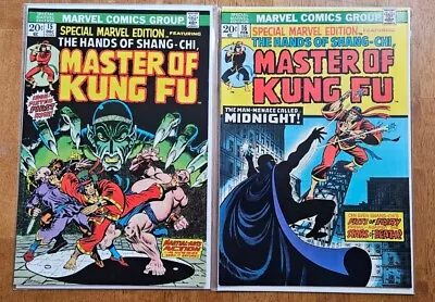 Buy Special Marvel Edition # 15 & #16 1st App Of Shang-Chi Awesome Copies 1973 • 159.90£